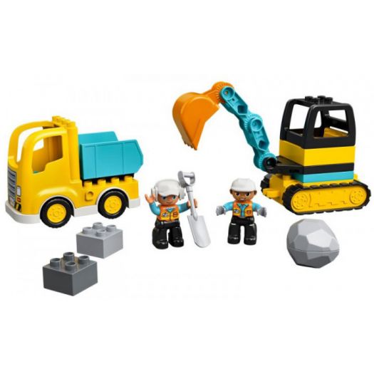Конструктор LEGO Duplo Вантажівка та гусеничний екскаватор 10931   замовити