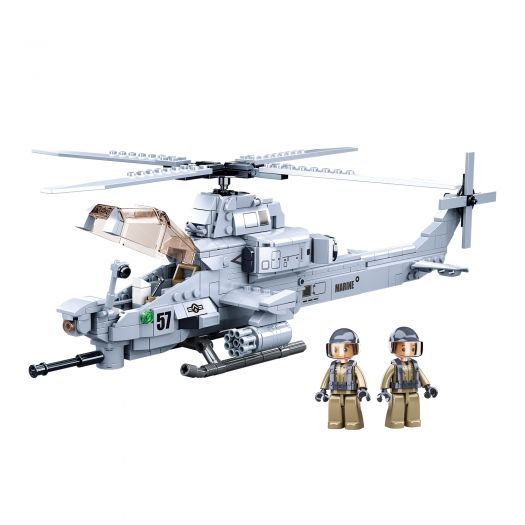 Конструктор SLUBAN Model Bricks Вертолет Вайпер AH-1Z M38-B0838   замовити