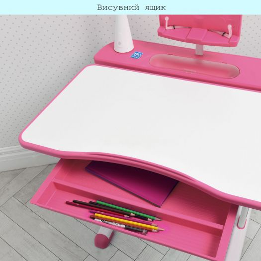 Шкільна парта трансформер Bambi з підставкою для книги M 4428-8   замовити