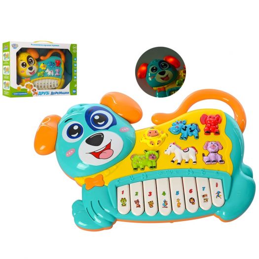 Дитяче іграшкове піаніно LimoToy Песик в асортименті FT 0013  купити