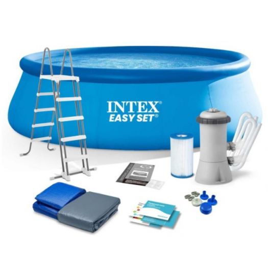Басейн сімейний Intex 457 х 107 см з фільтр-насосом 26166  купити