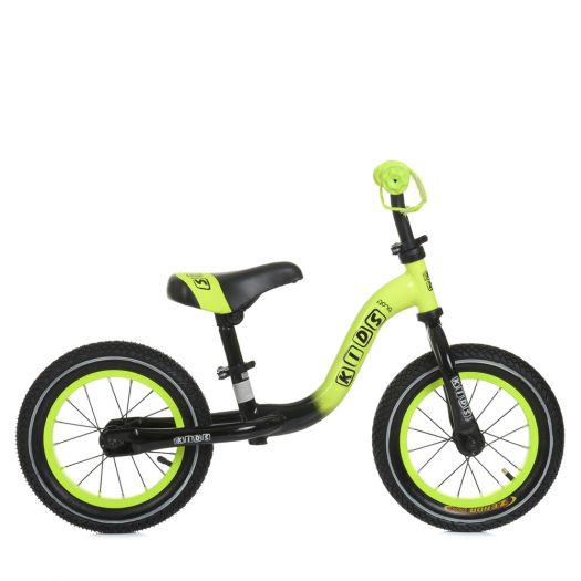 Біговел Prof1 Kids 12 д. чорно-салатовий ML1201A-2   в Україні