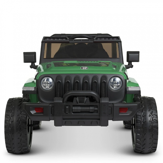 Електромобіль дитячий Bambi Racer джип на радіокеруванні темно-зелений M 4557EBLR-10   в Україні