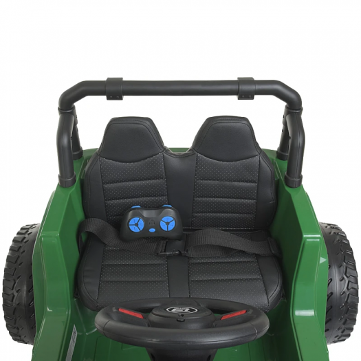 Електромобіль дитячий Bambi Racer джип на радіокеруванні темно-зелений M 4557EBLR-10  купити