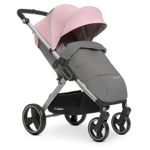 Візок дитячий El Camino DYNAMIC v.2 рожевий ME 1053 Pale Pink   замовити