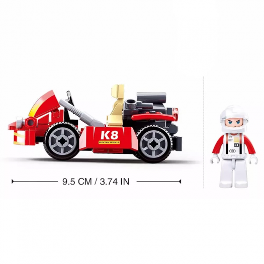 Конструктор SLUBAN Town Картинг M38-B0899  купити