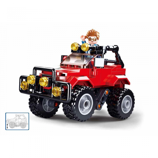 Конструктор SLUBAN Town Джип M38-B0902   в Україні