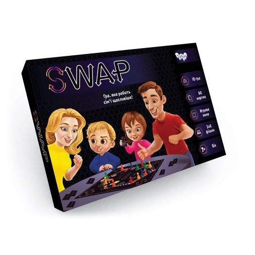 Настільна розважальна гра Danko Toys Swap G-Swap-01-01U  купити