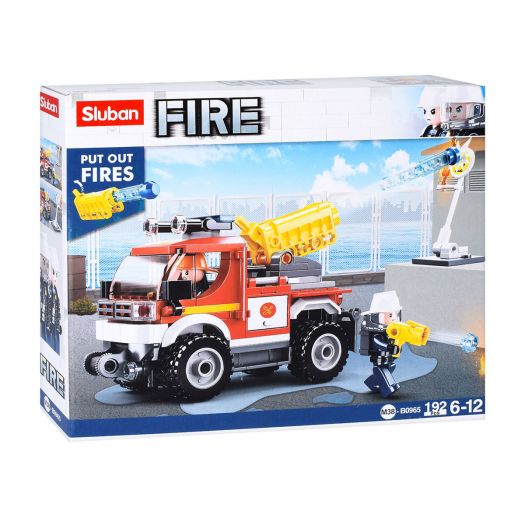 Конструктор SLUBAN Fire Пожежна машина M38-B0965  купити