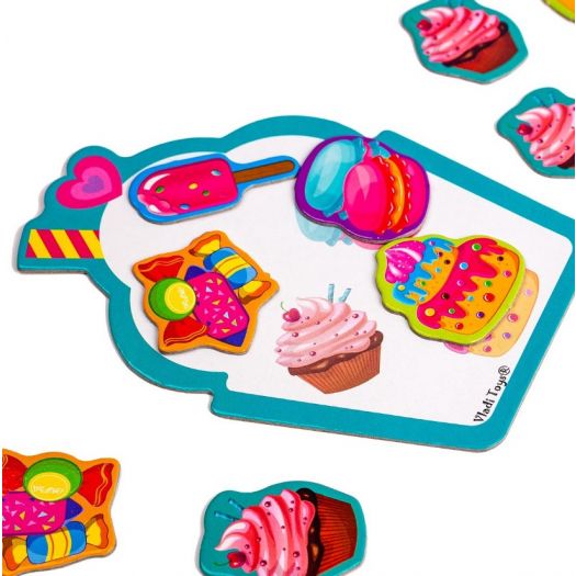 Міні-розвивашка Vladi Toys Солодкі смаколики  VT1804-42  купити