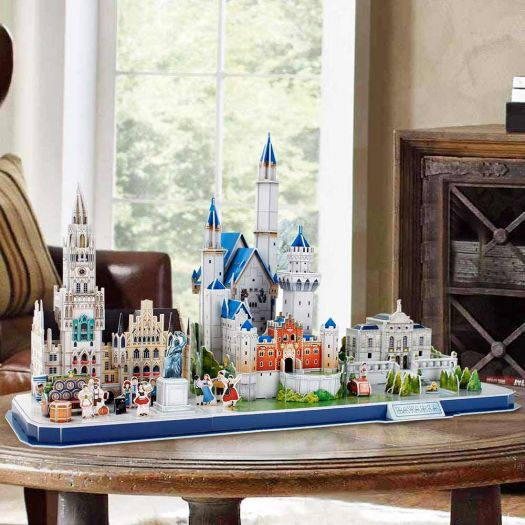 Тривимірний пазл CubicFun City Line Bavaria MC267h   в Україні