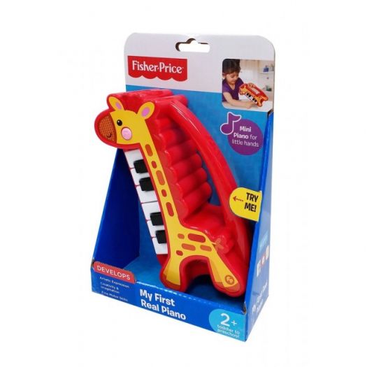 Дитяче іграшкове піаніно Fisher-Price Музичний жираф 380006  купити
