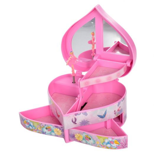 Скринька Jewelry Box заводна, дзеркало під кришкою GF-517-D2   замовити