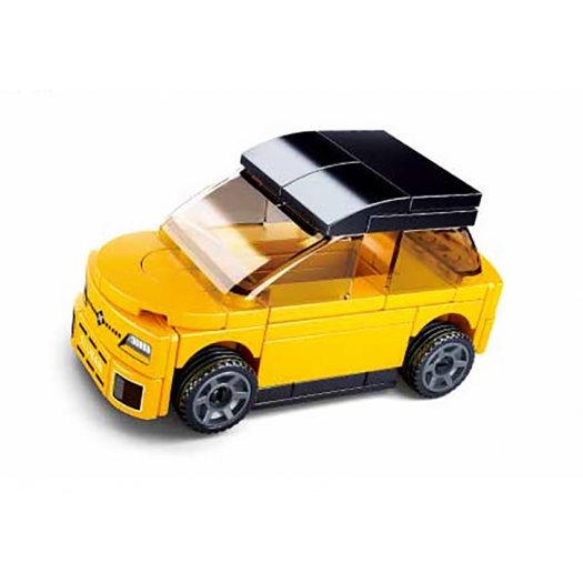 Конструктор SLUBAN Power Bricks Електрична машинка жовта M38-B1067A  купити