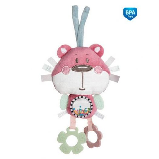 Іграшка плюшева Canpol babies розвиваюча до ліжечка/візка Pastel Friends - рожева 68/065_pin   в Україні