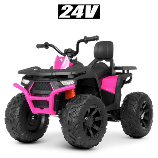 Квадроцикл Bambi Racer чорно-рожевий M 4624EBLR-2-8(24V)   замовити