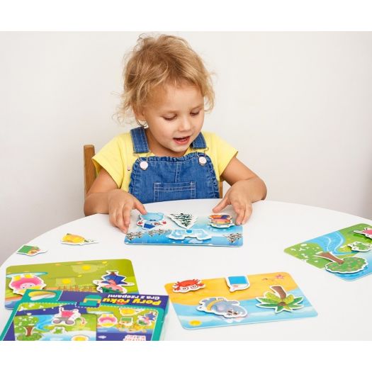 Гра з липучками Vladi Toys Яка пора року VT1302-25   в Україні