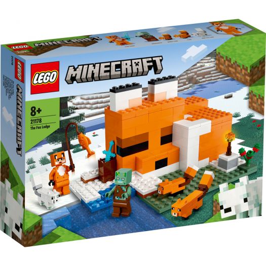 Конструктор LEGO Minecraft Нора лисиці 21178  купити