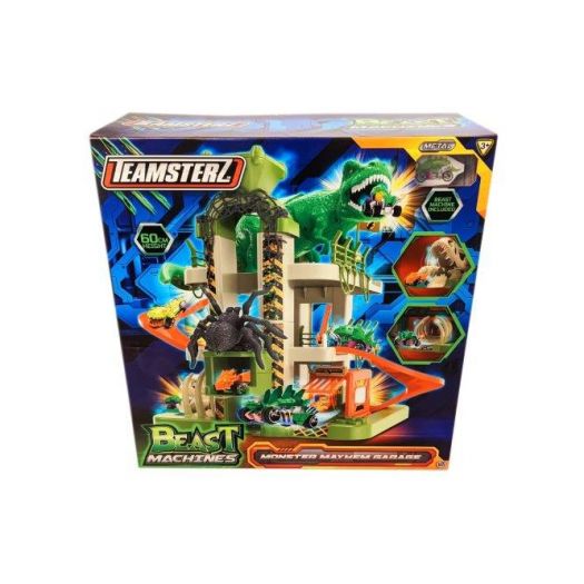 Гараж 3-х рівневий з машинкою Teamsterz Beast Machines 1417451  купити