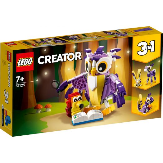 Конструктор LEGO Creator Дивовижні лісові жителі 31125  купити