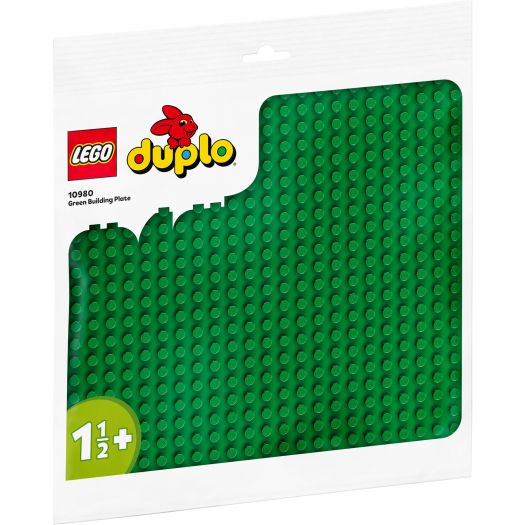 Конструктор LEGO Duplo Зелена пластина для будівництва 10980  купити