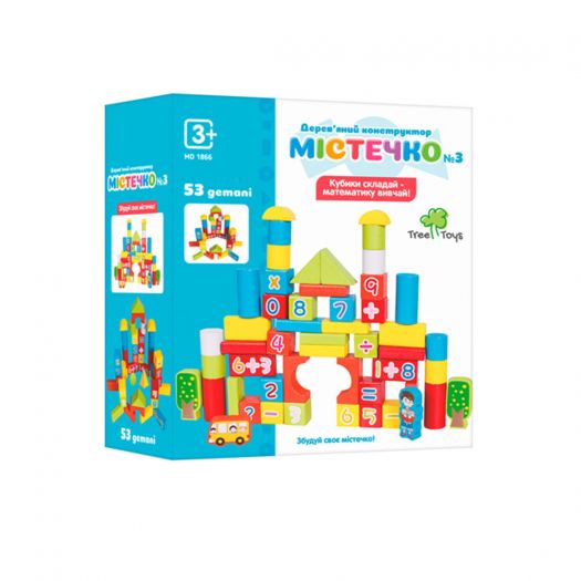 Дерев'яний конструктор Tree Toys Містечко MD 1866   замовити