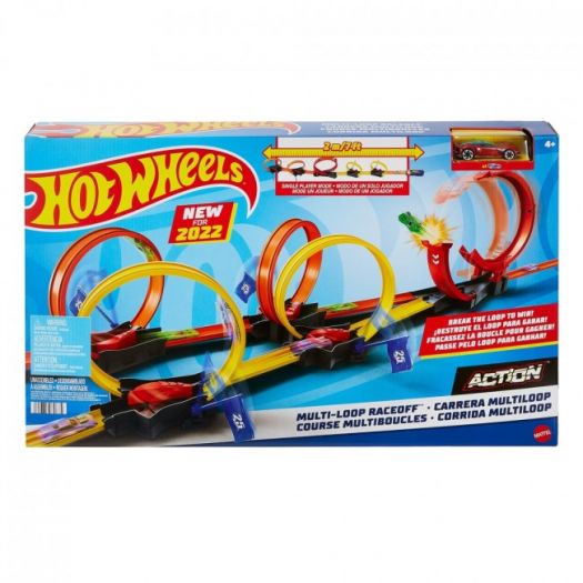 Автотрек Hot Wheels Карколомні трюки в петлях HDR83   замовити