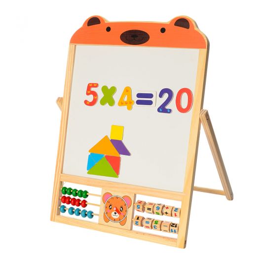 Мольберт дитячий Tree Toys 2в1 двосторонній в асортименті  MD 1028   в Україні