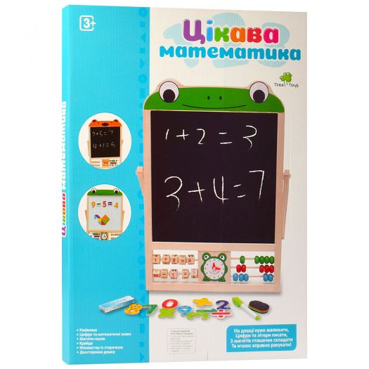 Мольберт дитячий Tree Toys 2в1 двосторонній в асортименті  MD 1028   замовити