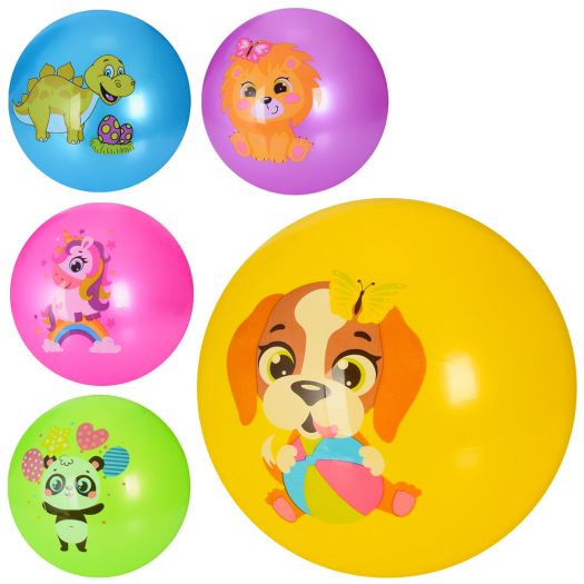 М'яч дитячий Rubber ball 9 дюймів в асортименті MS 3509   замовити