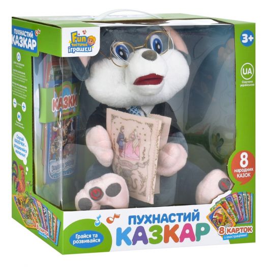 М'яка іграшка Limo Toy Мишеня з аудіо-казками в асортименті FT 0033   замовити