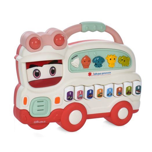 Дитяче іграшкове піаніно Limo Toy Швидка допомога, 2 кольори FT 0037 AB   замовити