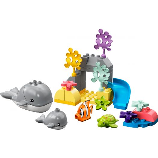 Конструктор LEGO Duplo Дикі тварини океану 10972  купити