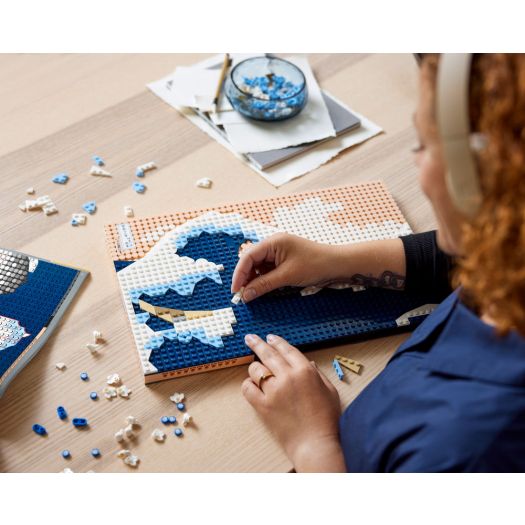 Конструктор LEGO Art Хокусай Велика хвиля 31208   замовити