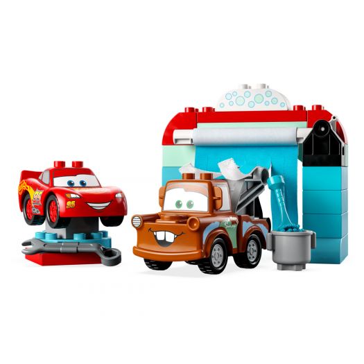 Конструктор LEGO Duplo Розваги Блискавки МакКвіна й Сирника на автомийці 10996   замовити