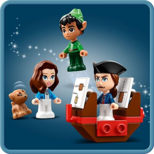 Конструктор LEGO Disney Книга пригод Пітера Пена та Венді 43220  купити