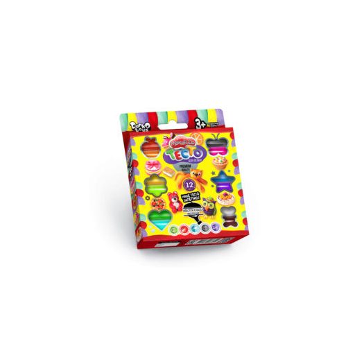 Набір креативної творчості Danko Toys Тісто для ліпки Master Do коробка 12 кольорів TMD-02-03  купити