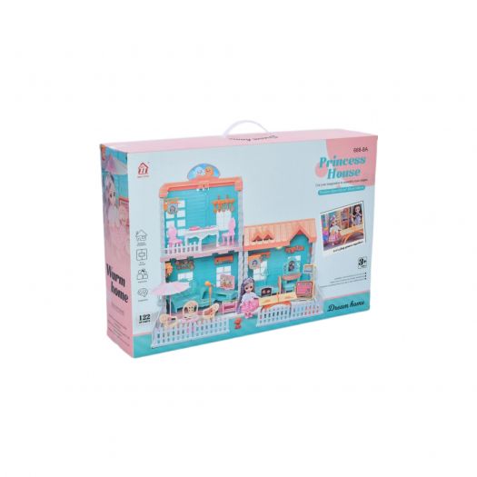 Ляльковий будиночок Qixi Toys з меблями 668-8A   в Україні