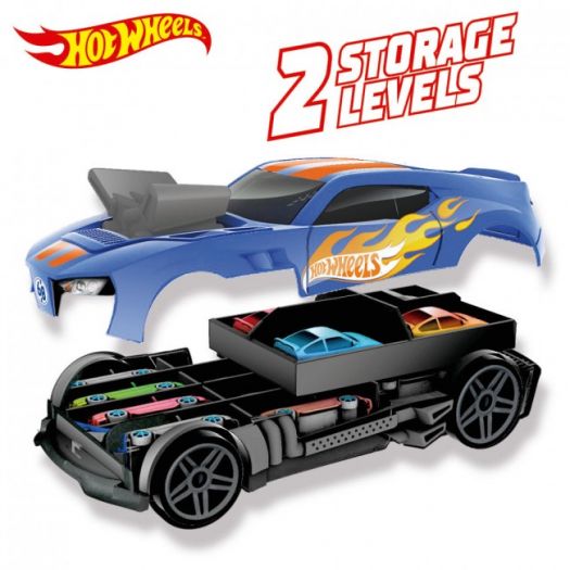 Гоночний автомобіль-гараж 2в1 Hot Wheels для 15 машинок HWCC15   в Україні