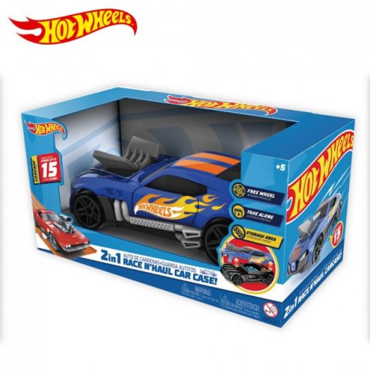 Гоночний автомобіль-гараж 2в1 Hot Wheels для 15 машинок HWCC15  купити