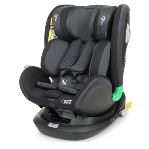Автокрісло El Camino I-Trust PLUS темно-сіре ME 1081-1 Gray  купити
