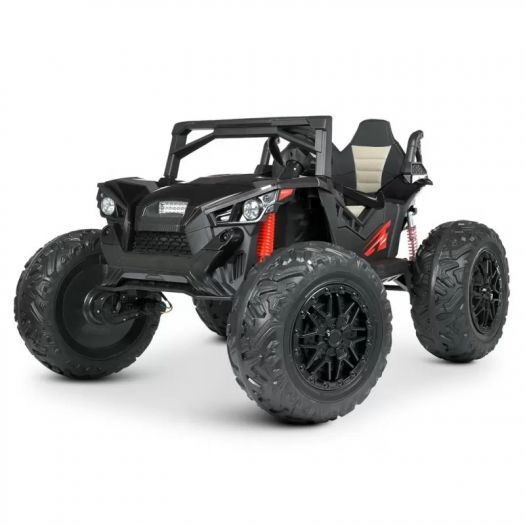 Електромобіль дитячий Bambi Racer джип на радіокеруванні чорний M 4971EBLR-2(24V)   замовити