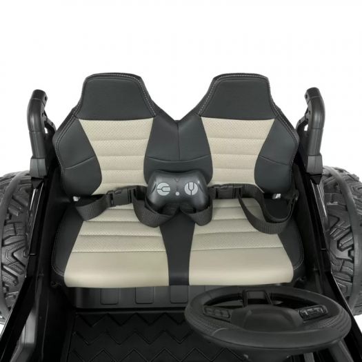 Електромобіль дитячий Bambi Racer джип на радіокеруванні чорний M 4971EBLR-2(24V)  купити