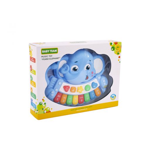 Дитяче іграшкове піаніно Baby team Слонік 8630   замовити