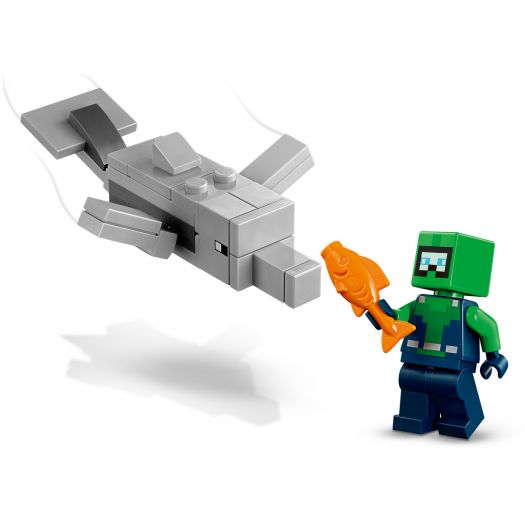 Конструктор LEGO Minecraft Дім-Аксолотль 21247   в Україні