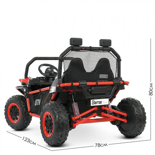 Електромобіль дитячий Bambi Racer джип на радіокеруванні M 4969(2)EBLR-3(24V)   замовити