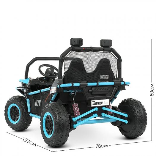 Електромобіль дитячий Bambi Racer джип на радіокеруванні M 4969(2)EBLR-4(24V)  купити