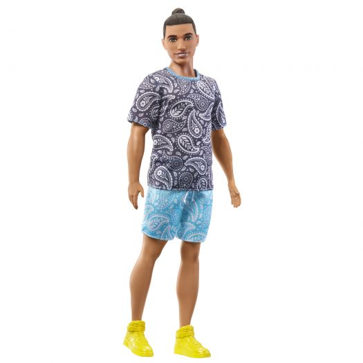 Лялька Barbie Fashionistas Кен Модник у футболці HPF80   замовити