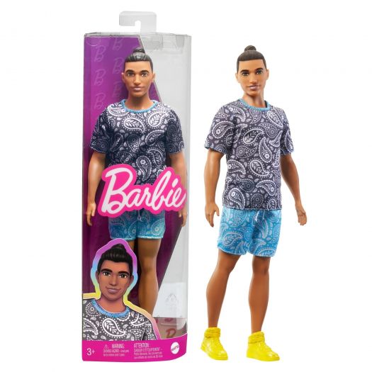 Лялька Barbie Fashionistas Кен Модник у футболці HPF80   замовити