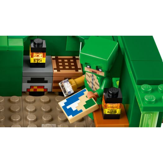 Конструктор LEGO Minecraft Пляжний будинок у формі черепахи 21254   в Україні